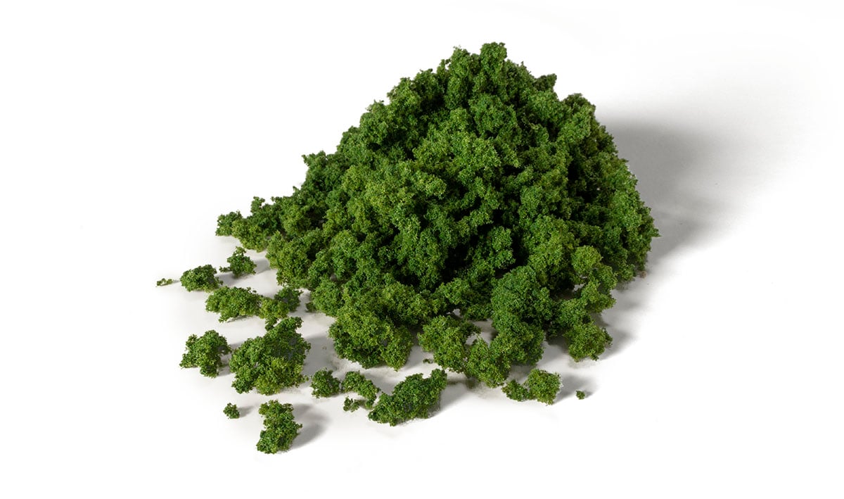 Medium Green Foliage Clumps -  Medium Green Foliage Clumps make it easy to add bushes, shrubbery and trees to your terrain feature, miniature base or gaming board