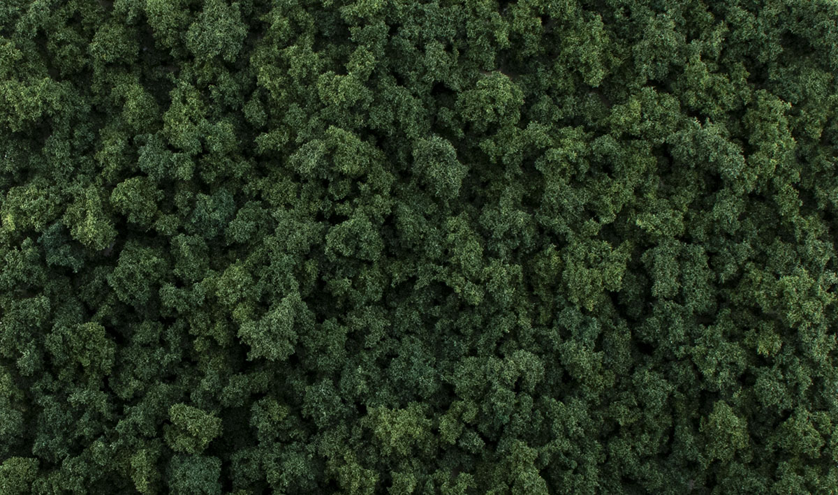 Dark Green Foliage Clumps -  Dark Green Foliage Clumps make it easy to add bushes, shrubbery and trees to your terrain feature, miniature base or gaming boards