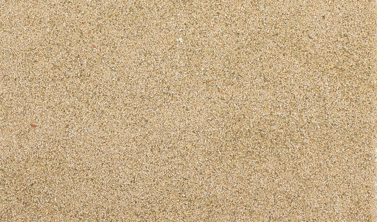 Sand - Natural -  This pre-blended granular material creates a dry, arid environment to your miniature base or gaming board