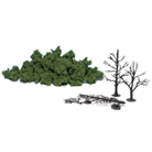 Tree Armatures And Foliage