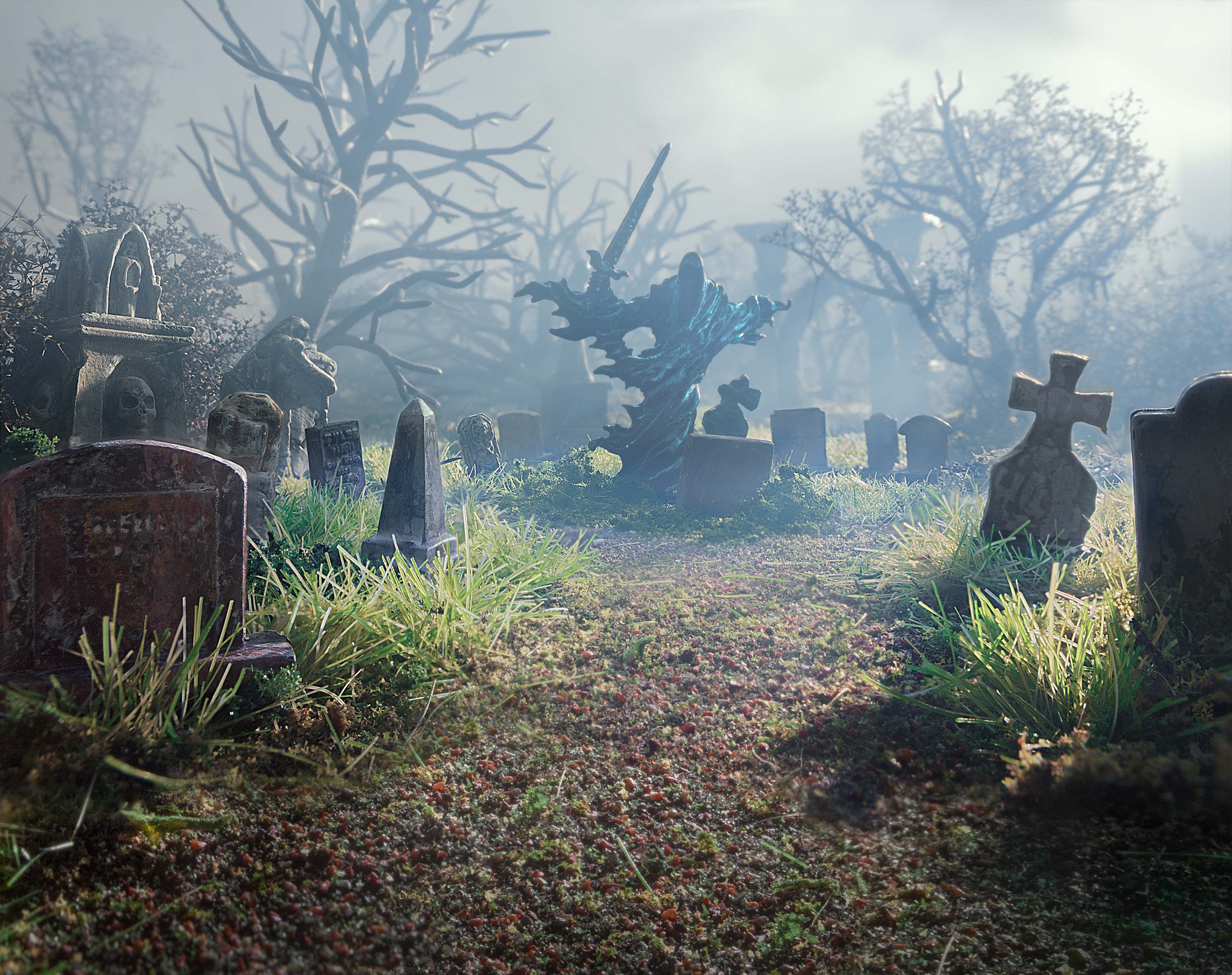 Graveyard Scenery